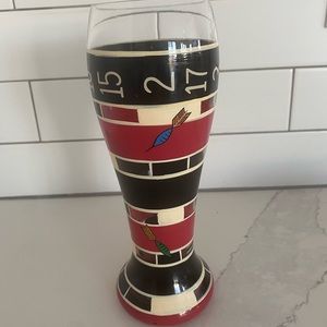 Lolita Pilsner Glass “bulls-eye”